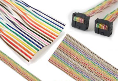Rainbow Ribbon Cable 1.27mm (UL20027)  KLS17-1.27-DFC